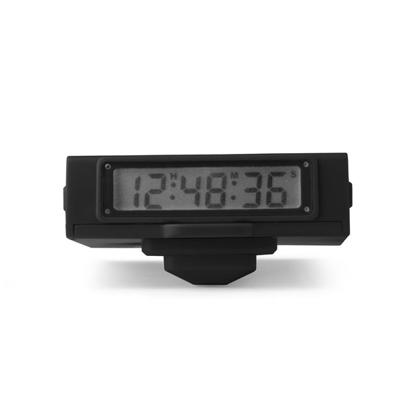 BadgBadge holder / Id card holder with digial clock ClockiD®Badge holder / Id card holder with digial clock ClockiD®e holder  - id card holder with intigrated digital clock on the top